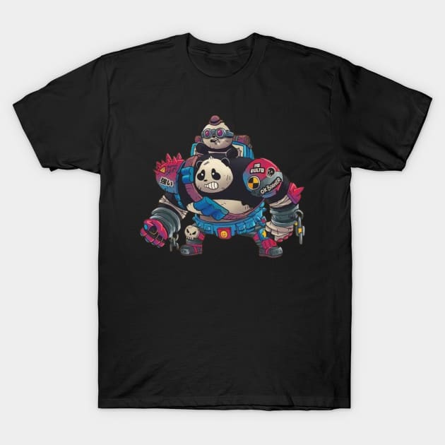 Giant panda T-Shirt by XXLack